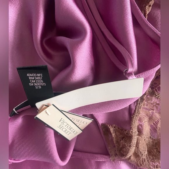 NWT Satin Victorias Secret lace maxi slip dress - Picture 5 of 6